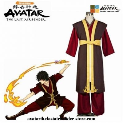 Avatar The Last Airbender Zuko Cosplay Costume Kings Prince Uniform Xxl / Men