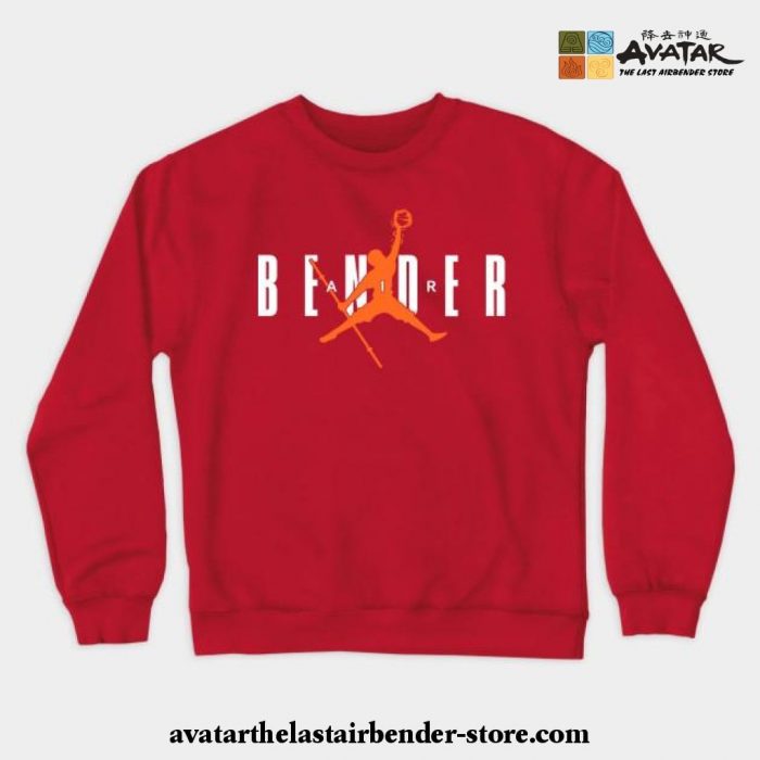 Just Bend It Crewneck Sweatshirt Red / S