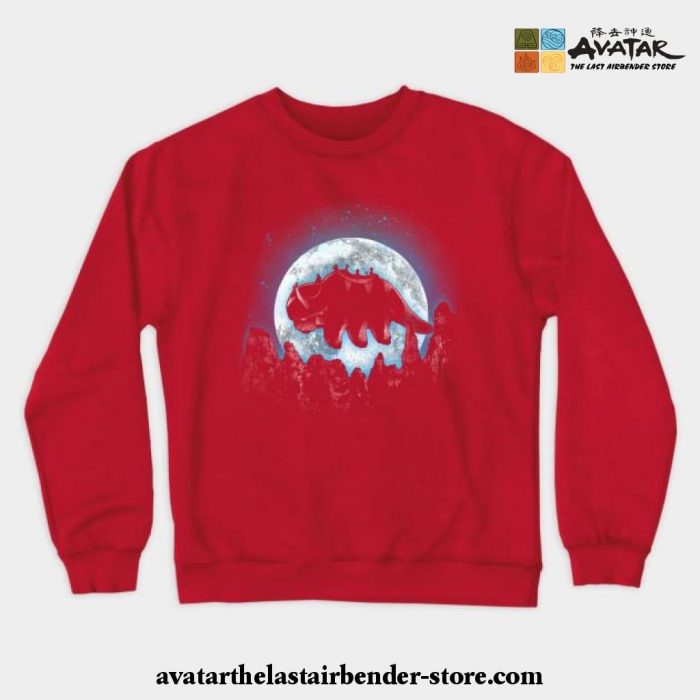Moonlight Appa Crewneck Sweatshirt Red / S