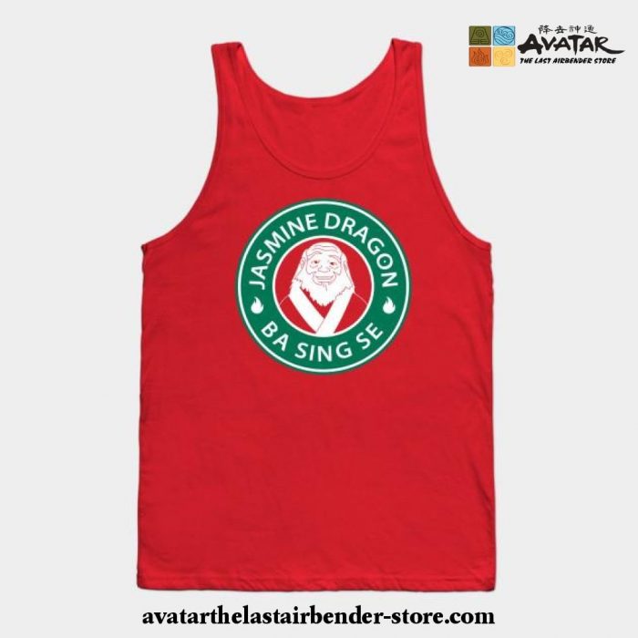 The Jasmine Dragon Uncle Iroh Avatar Tank Top Red / S
