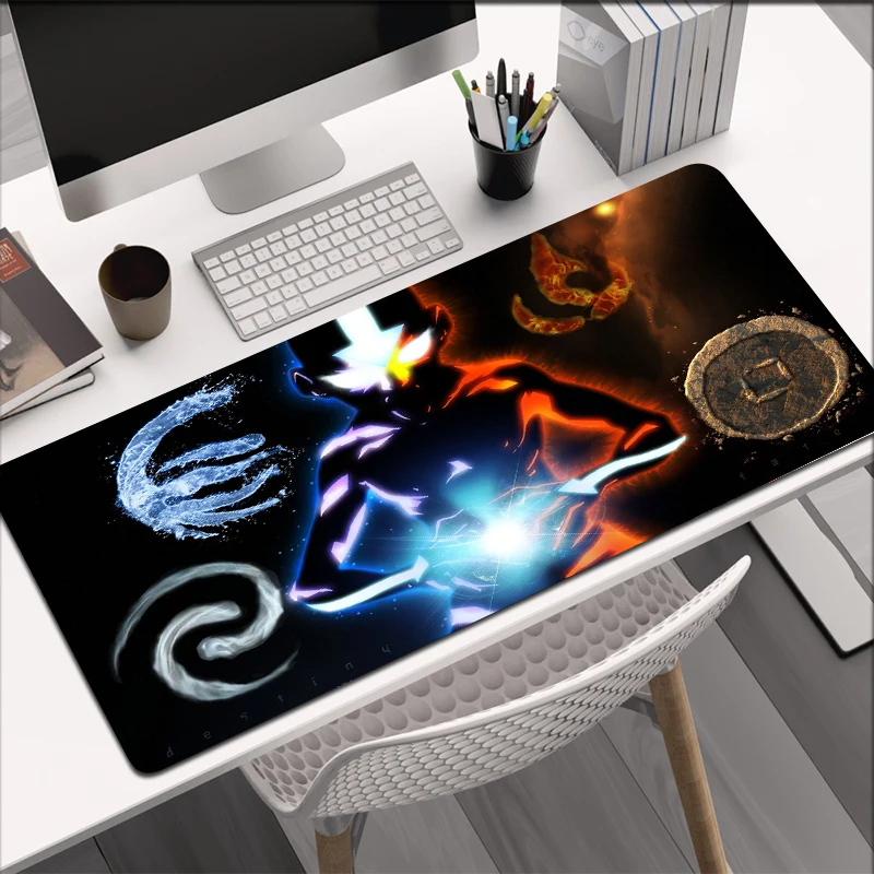 Avatar The Last Airbender XXL Mouse Pad Pc Gaming Accessories Tapis De Souris Keyboard Carpet Laptop 9 - Avatar The Last Airbender Store