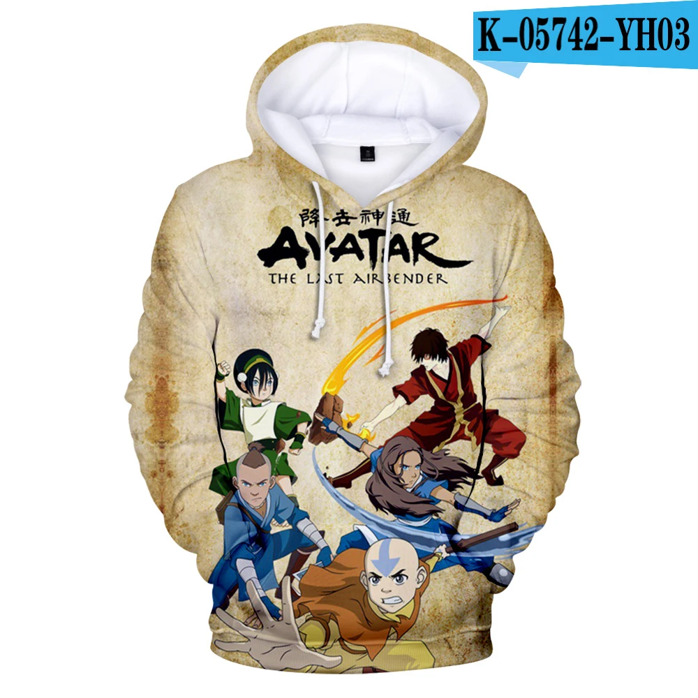 Avatar the Last Airbender 3D Printed Hoodies Men Women Fashion Oversized Pullover Autumn Anime Sweatshirts 3 - Avatar The Last Airbender Store