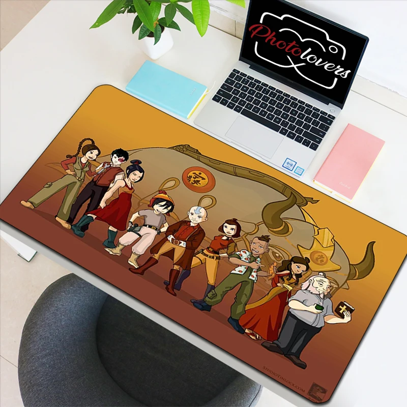 Avatar the Last Airbender Computer Mouse Pad Gamer Desk Accessories Pc Cabinet Keyboard Mousepad Mat Gaming 19 - Avatar The Last Airbender Store