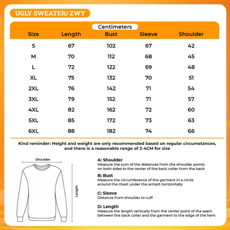 3D UGLY SWEATER - Avatar The Last Airbender Store